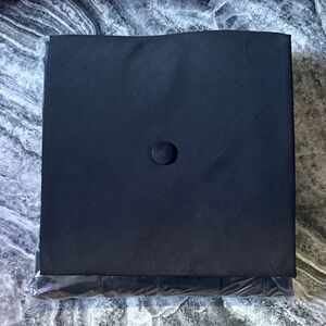 Black Graduation Cap and Gown